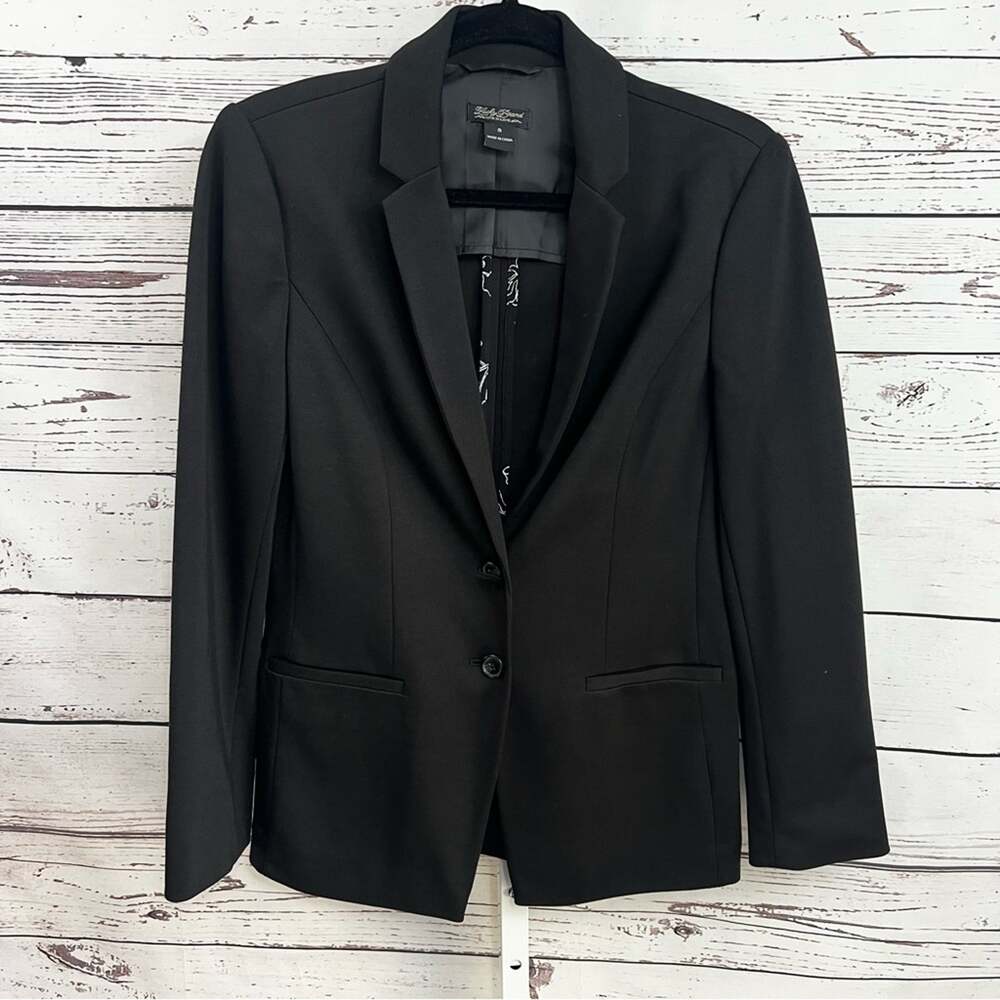 Lucky Brand Charcoal Black Blazer Small Like New